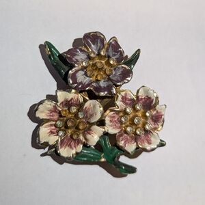 Vintage Costume Jewelry Brooch